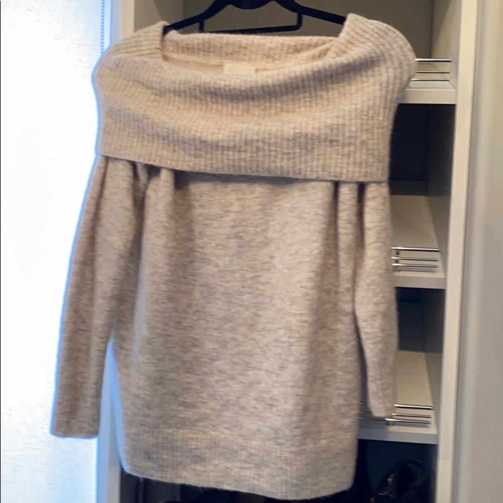 Wilfred Free Hethered beige sweater